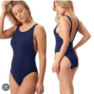 Size S Andie Montauk in Navy NWT